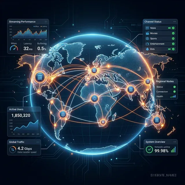 Global IPTV reseller network powered by IPTV UK